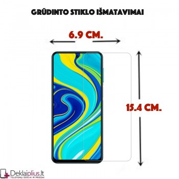 Apsauginis stiklas (Xiaomi Redmi Note 9S/9 Pro/Poco X3 NFC/X3 Pro)